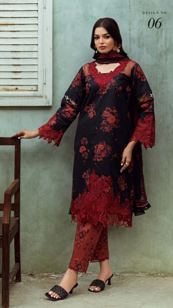 ALZOHAIB SUNSHINE BLOOM PRINTKARI UN-STITCHED 3PC | D-11