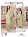 SUMMER BREEZE HUMDUM UNSTITCHED LAWN 2026 D-04