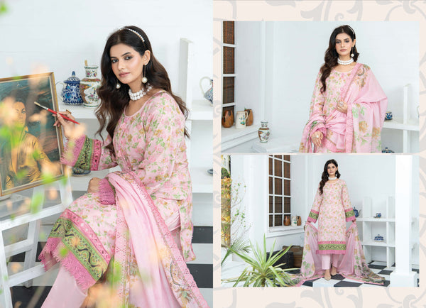 MASHAAL BY RIAZ ARTS | UN-STITCHED 3PC |D-10