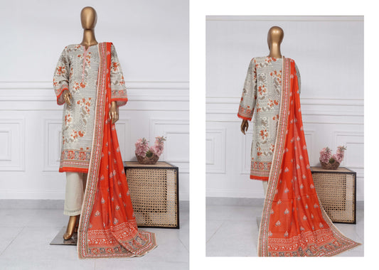 SADABAHAR PREMIUM PRINTED LAWN D-13