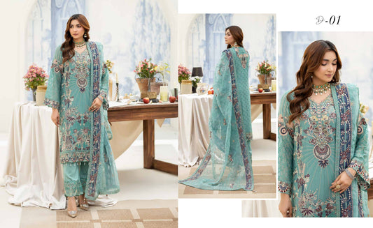 KOEL BY NOOR'S  | SEMI-STITCHED | D-07