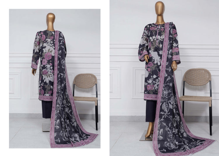 SADABAHAR PREMIUM PRINTED LAWN D-16