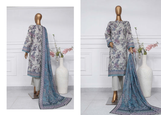 SADABAHAR PREMIUM PRINTED LAWN D-05