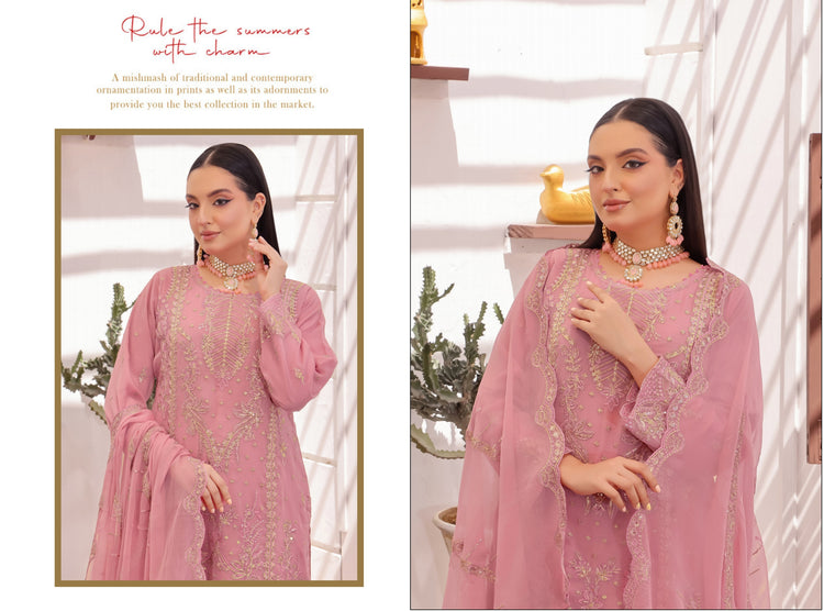 RUBAB BY BIN HAMEED CHIFFON | D-05