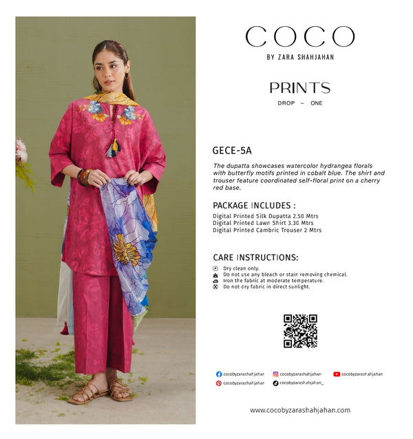 COCO BY ZARA SHAHJAHAN PRINTS Gece-5A
