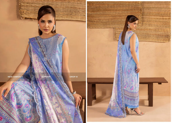 MAHAJAL BY GULLJEE UN-STITCHED 3PC | D-05