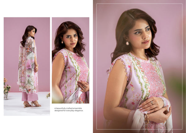 Rangpasand By Gulljee Un-Stitched 3pc | D-05