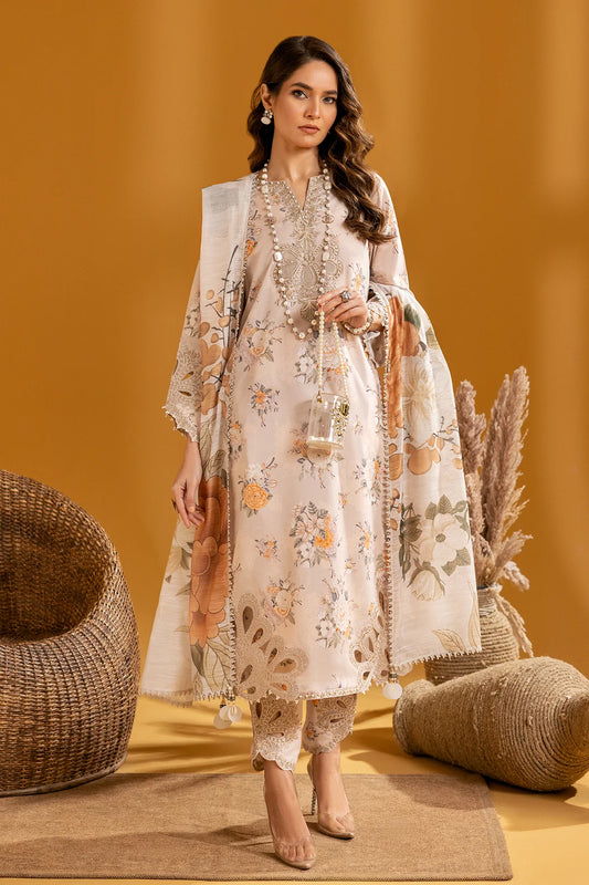 MAAHI PRINTED WITH EMBROIDERED LAWN BY ALIZEH| Hiza