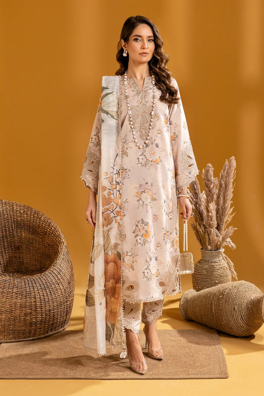 MAAHI PRINTED WITH EMBROIDERED LAWN BY ALIZEH| Hiza