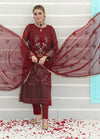 PEHCHAN BY PAKDAMAN SEMI-STITCHED 3PC | D-1064