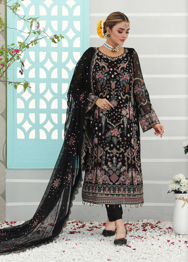 PEHCHAN BY PAKDAMAN SEMI-STITCHED 3PC | D-1065