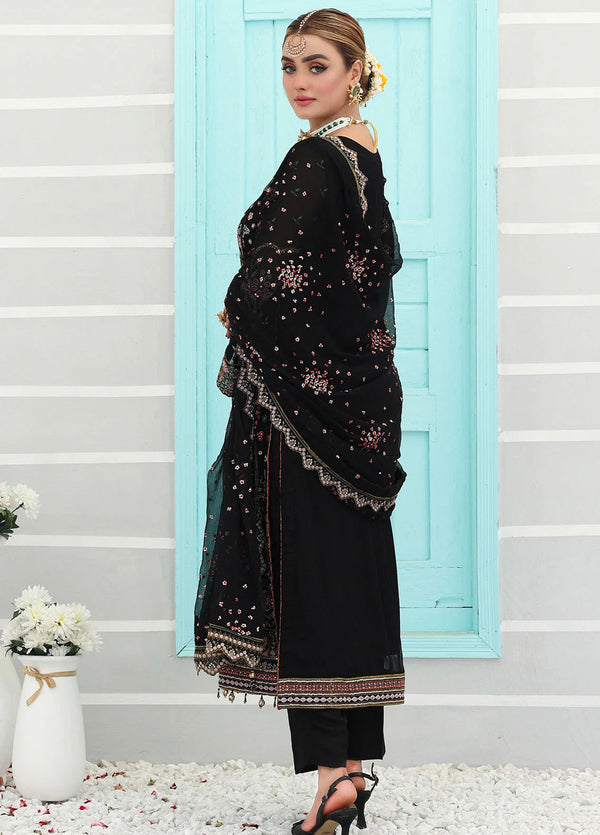 PEHCHAN BY PAKDAMAN SEMI-STITCHED 3PC | D-1065