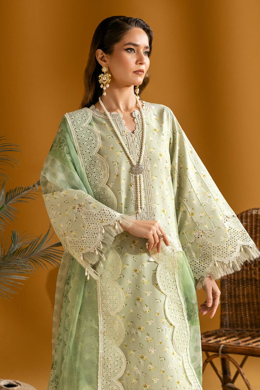 MAAHI PRINTED WITH EMBROIDERED LAWN BY ALIZEH| Ziva
