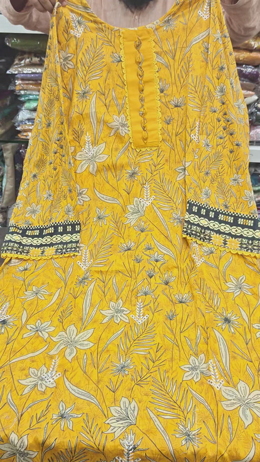 AZ SUNSHINE BLOOM STITCHED D-01