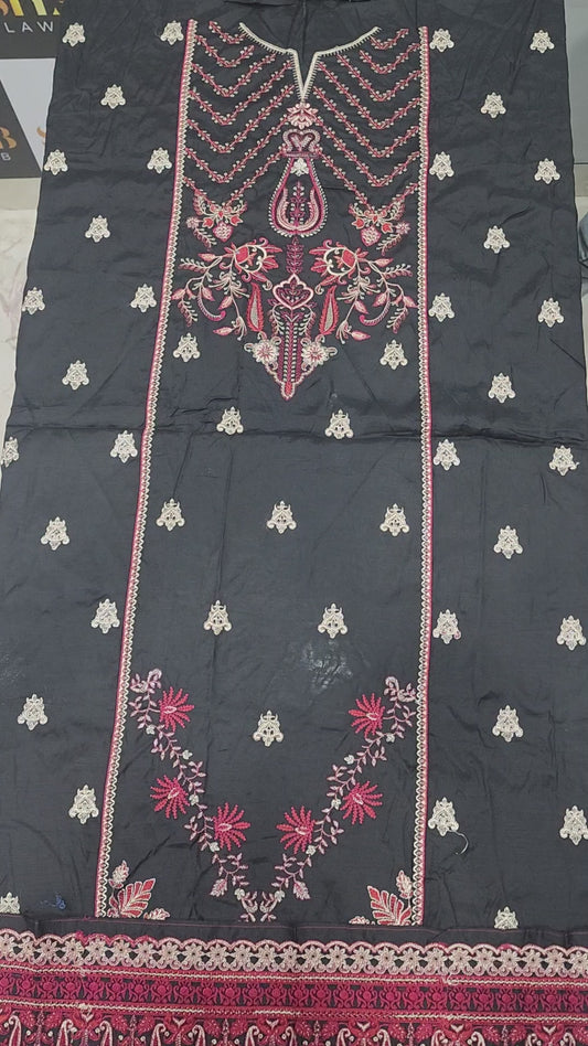 ZELLBURY LUXURY LAWN UNSTITCHED D7