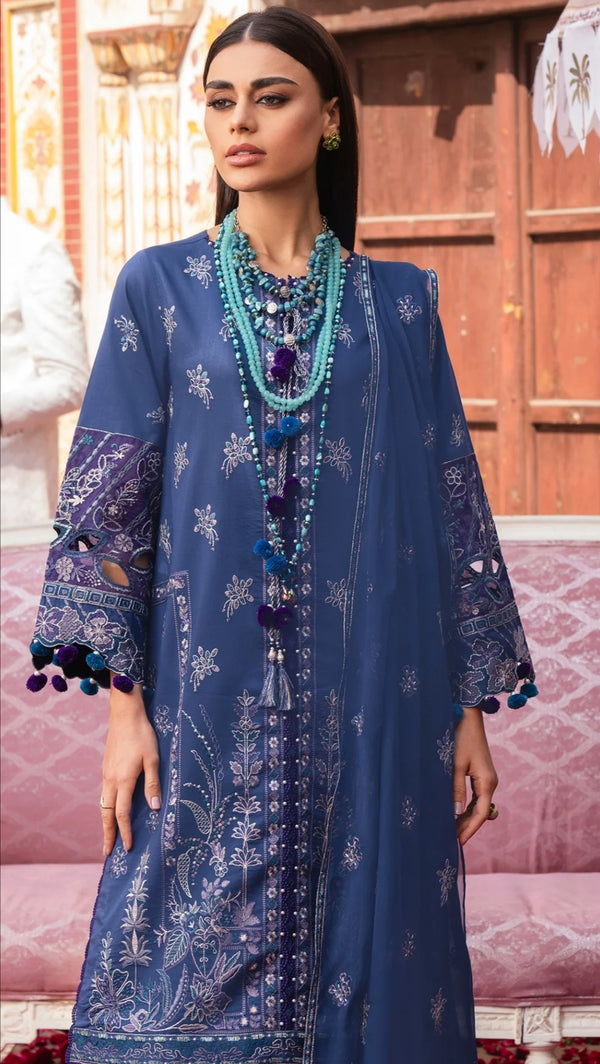 RIWAYAT LUXURY LAWN BY ALIZEH| D-04