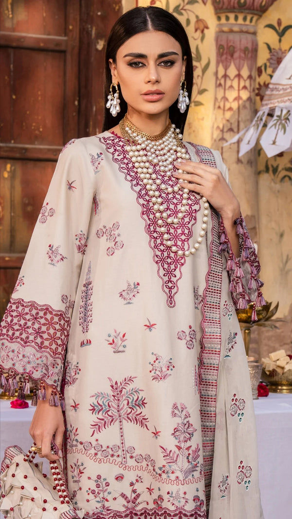 RIWAYAT LUXURY LAWN BY ALIZEH| D-05