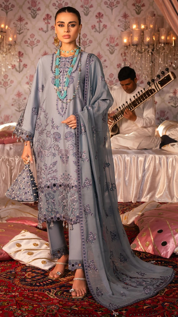 RIWAYAT LUXURY LAWN BY ALIZEH| D-08
