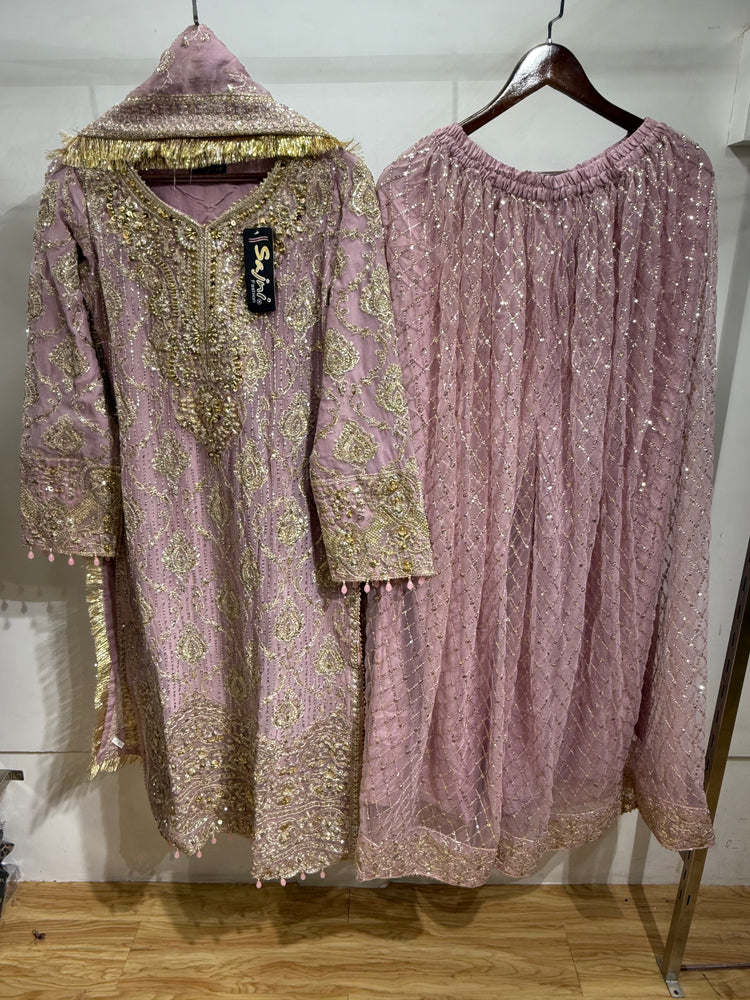 NIKHAAR ZOYA AHMED STITCHED HANDWORK D-3573