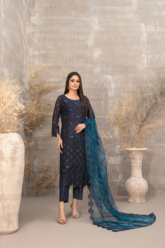 VASFIA BY TAWAKKAL UNSTITCHED | D-3895