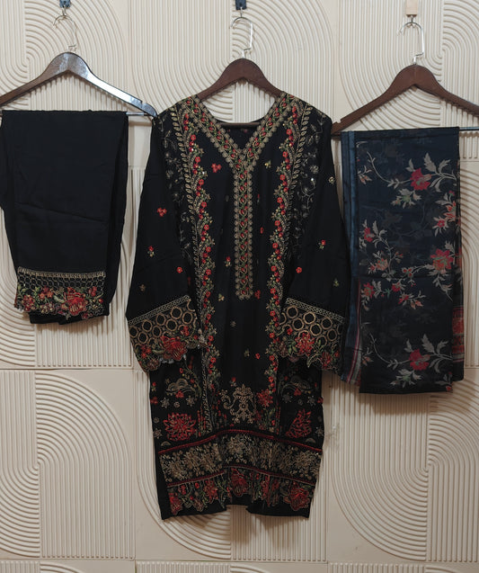 BIN SAEED COTTON SATIN RTW D-10