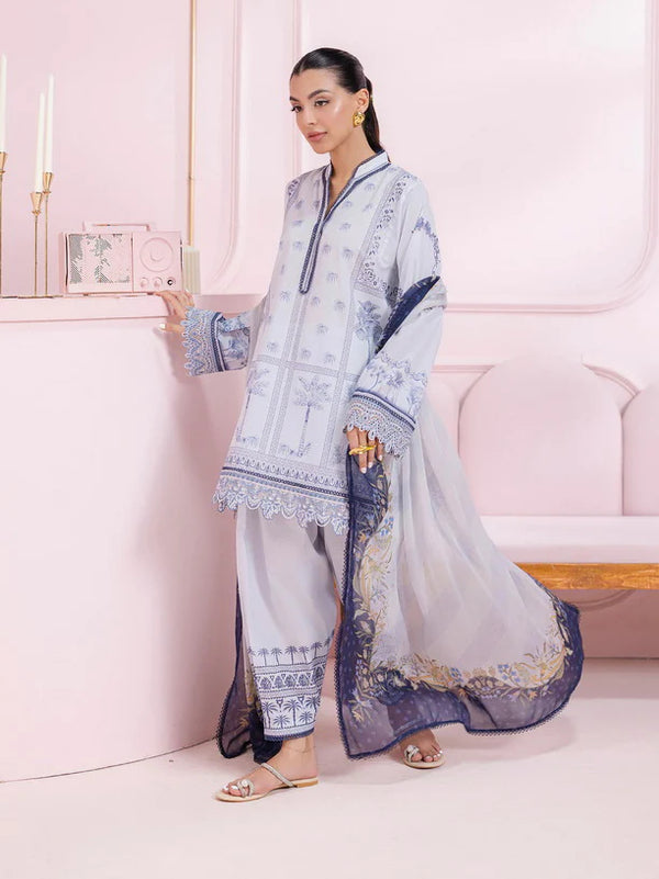 Qalamkar QPrints Embroidered Lawn 2025 | EM-06A