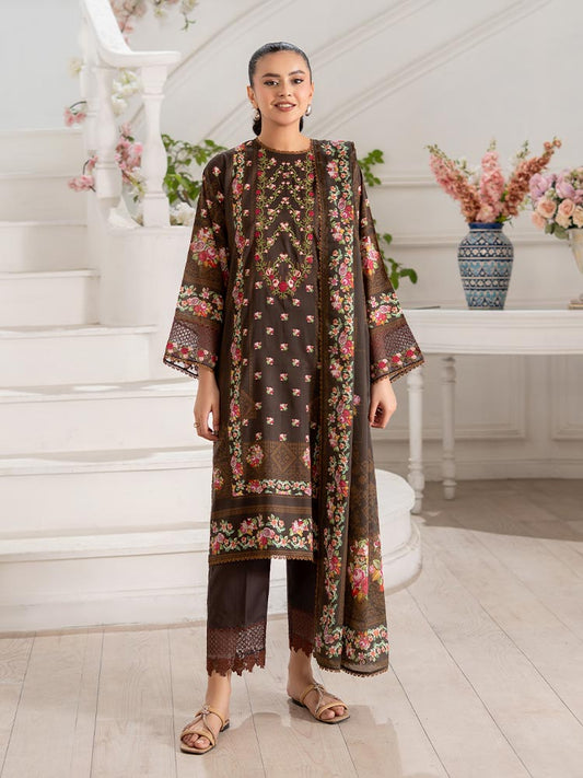 GULL BAHAR 3-Piece Unstitched Digital Printed Lawn Suit