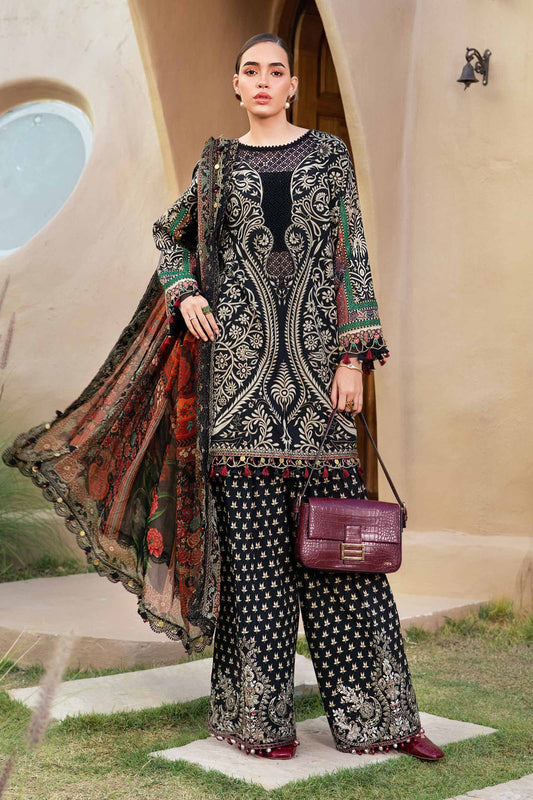 3 Piece Unstitched Printed Lawn Suit | MPT-2512-B