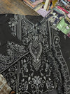 SABIHA BY BIN HAMEED SEMI-STITCHED 3PC | D-08
