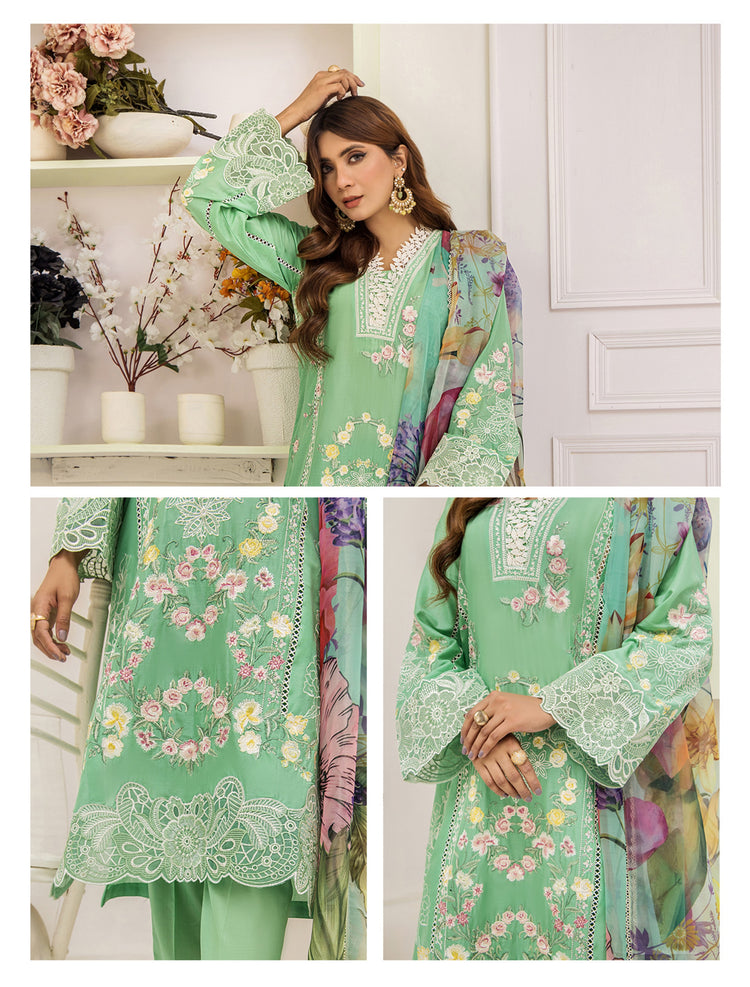 SAMRA LUXURY LAWN BY ZARA ALI - SZ-1