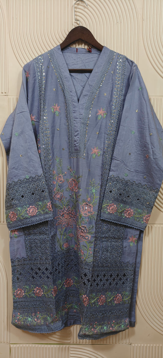 BIN SAEED COTTON SATIN RTW D-07