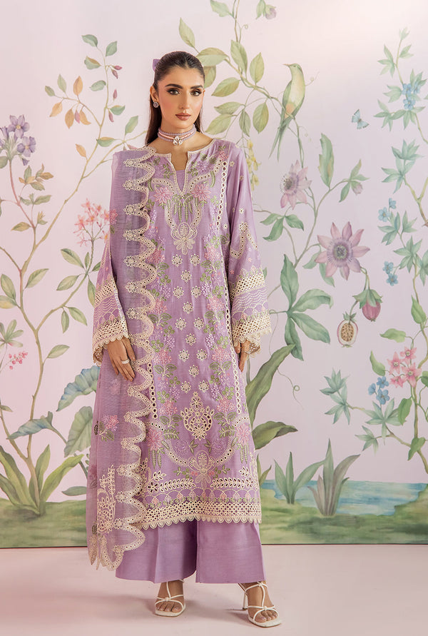 SAAD SHAIKH TROPICAL SILK-ELANORA