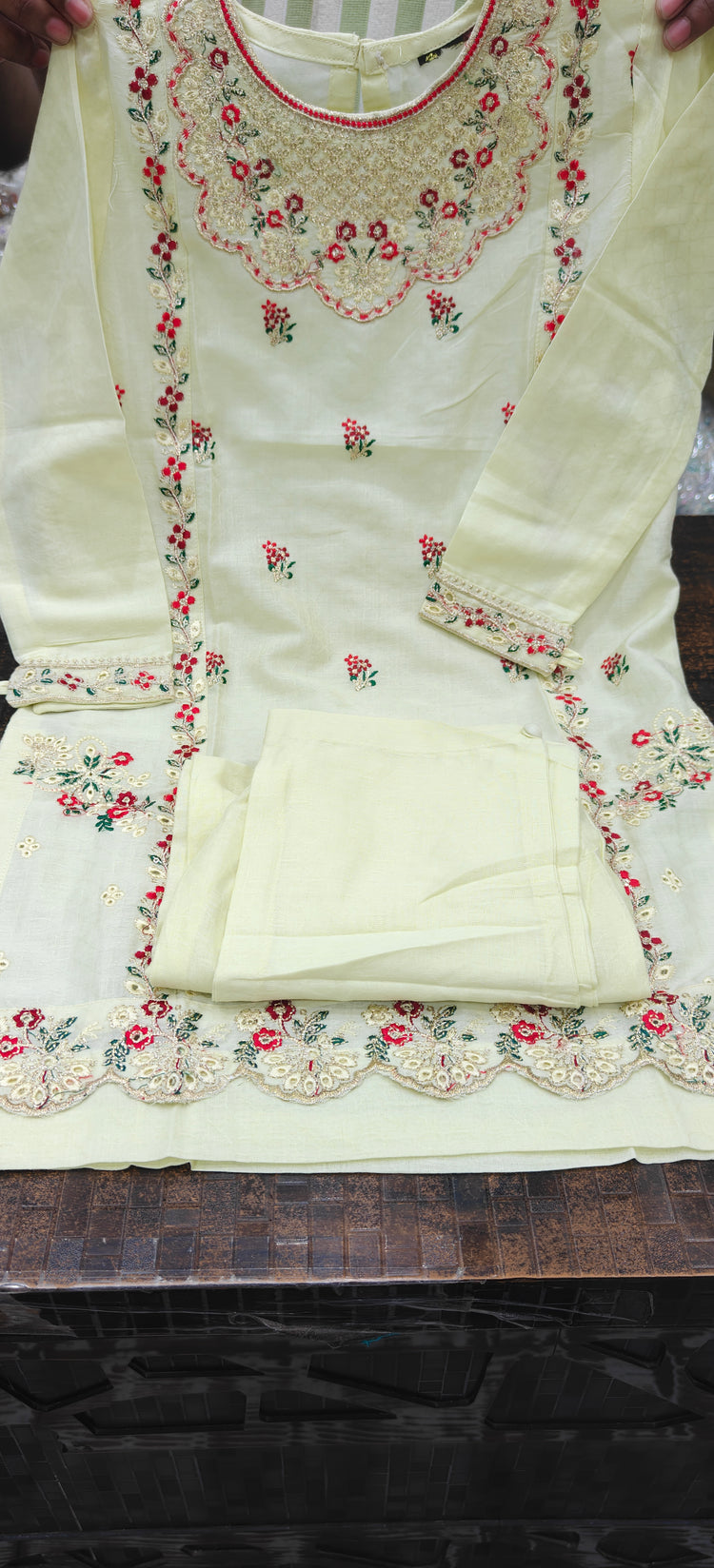 ZOYA AHMAD KIDS CORD SETS 25- 112