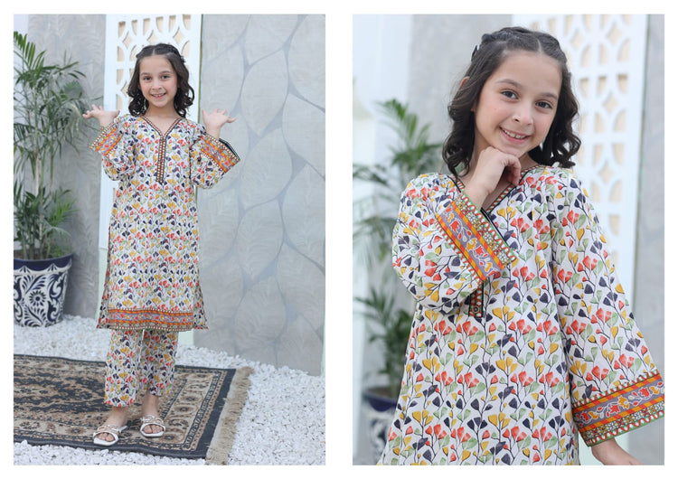 ZOYA AHMAD CORD SET KIDS WEAR-D06