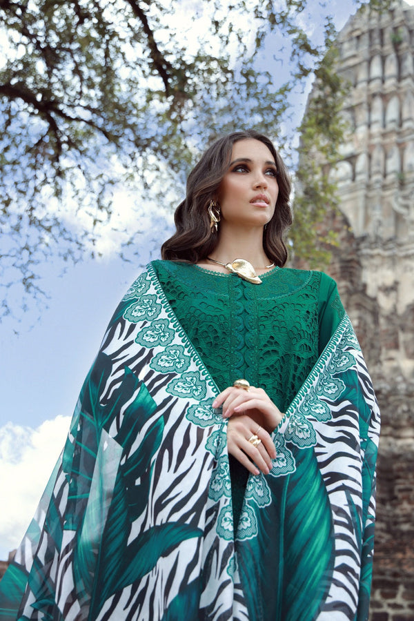 Gulmina by Marwat Textile-Emerald Drape
