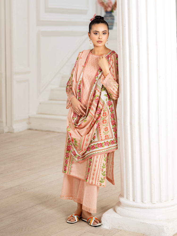 GULL BAHAR 3-Piece Unstitched Digital Printed Lawn Suit