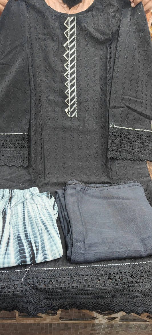 QARA TAWAKKAL STITCHED LAWN D-01