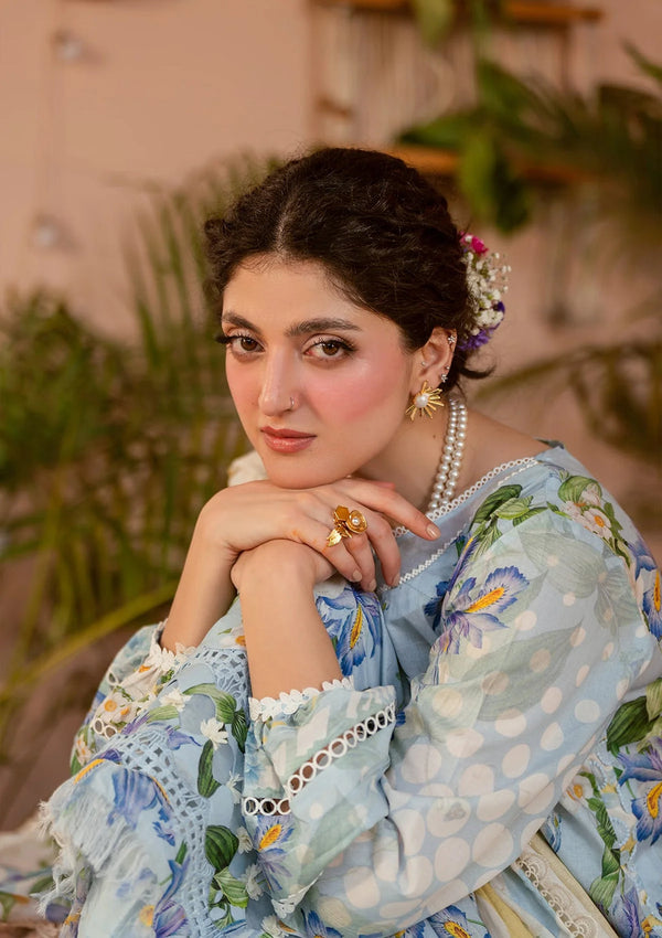 ELAF PRINTS:-6B SERENE FLEUR