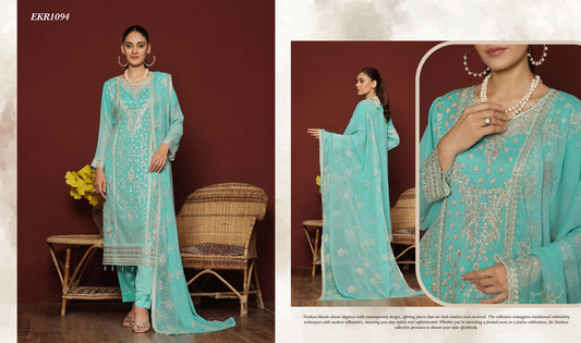 NASHWA BY BIN HAMEED SEMI-STITCHED 3PC | EKR1094