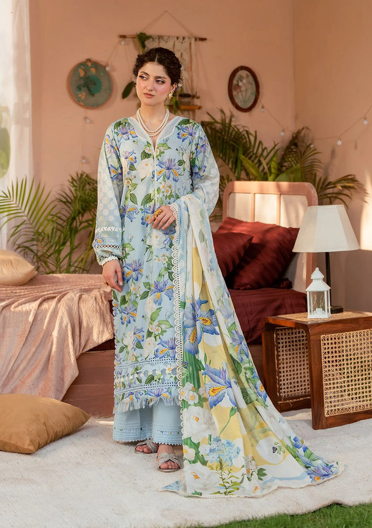 ELAF PRINTS:-6B SERENE FLEUR