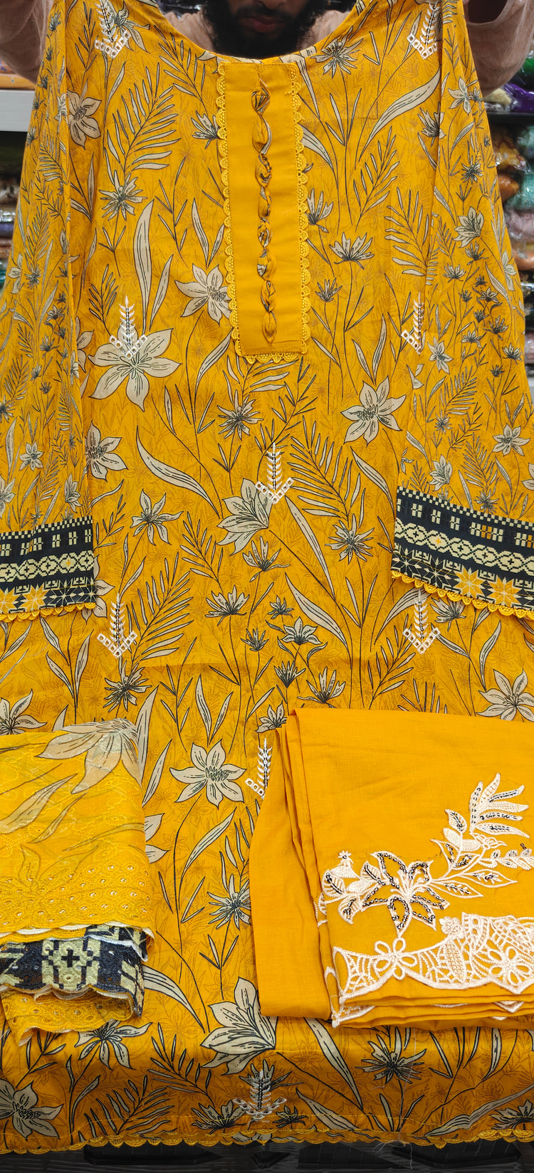 AZ SUNSHINE BLOOM STITCHED D-01