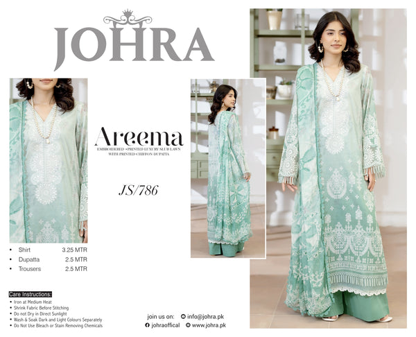 JOHRA AREEMA-786
