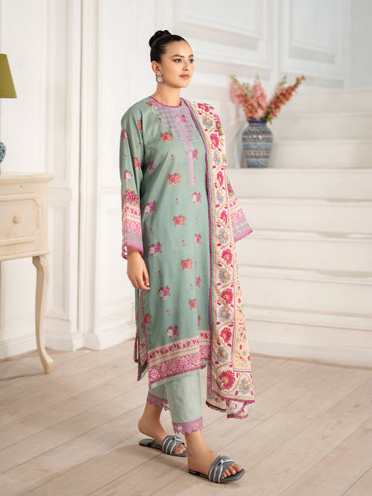 GULL BAHAR 3-Piece Unstitched Digital Printed Lawn Suit