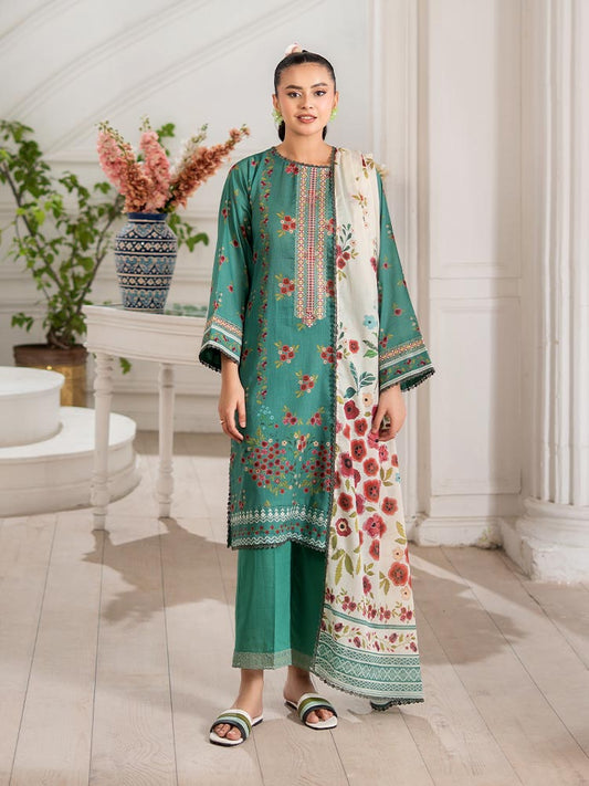 GULL BAHAR 3-Piece Unstitched Digital Printed Lawn Suit