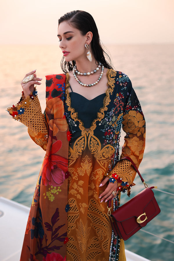 Afrozeh lawn 2025 [Halcy]