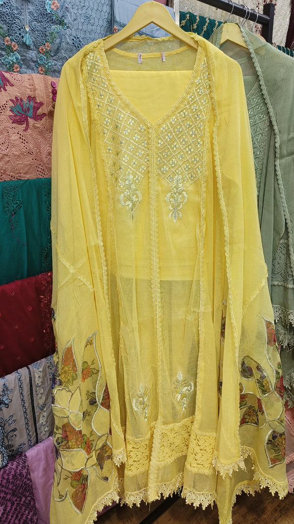 ZOYA AHMED SEMI-STITCHED LUXURY COLLECTION -ZA-28