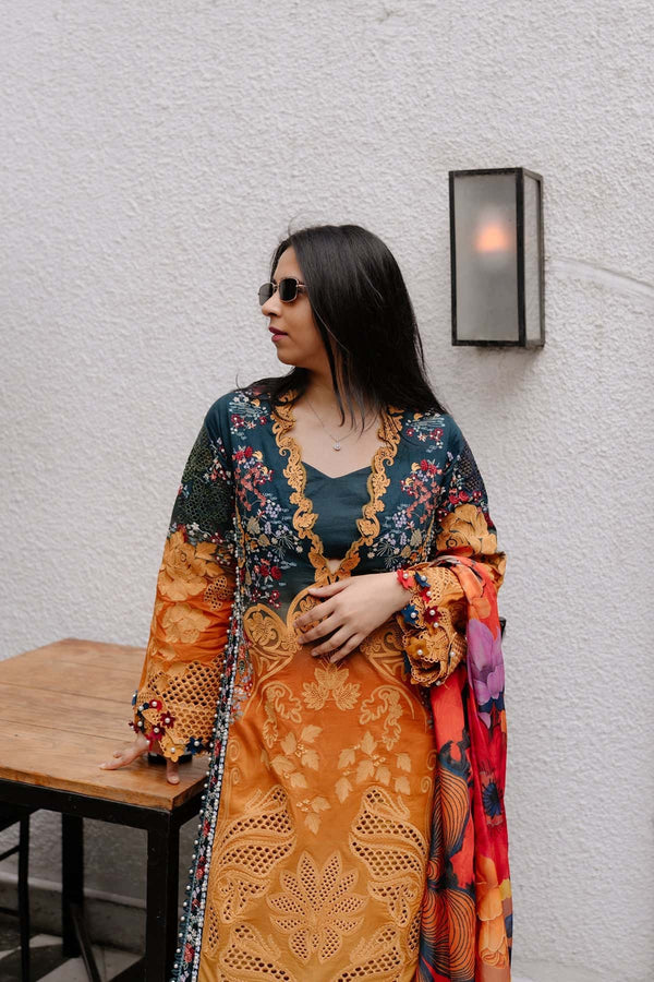 Afrozeh lawn 2025 [Halcy]