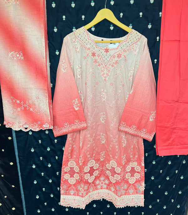 BIN SAEED HEAVY STITCHED EMBROIDERED D-37