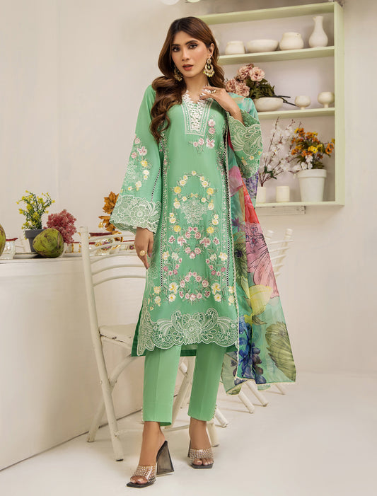 SAMRA LUXURY LAWN BY ZARA ALI - SZ-1