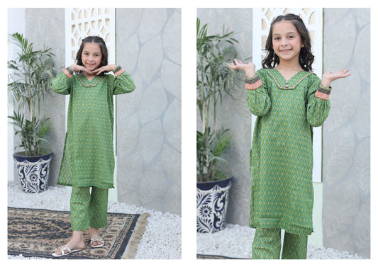 ZOYA AHMAD CORD SET KIDS WEAR-D04